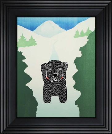 Framed Through The Woods Print