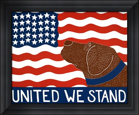 Framed United We Stand Choc Print