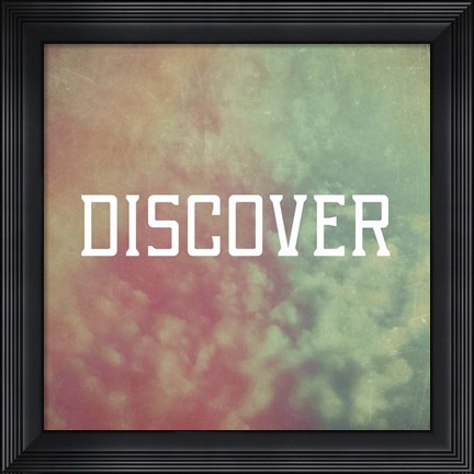 Framed Discover Print