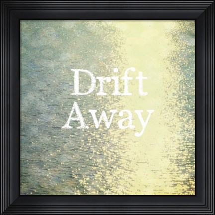 Framed Drift Away Print