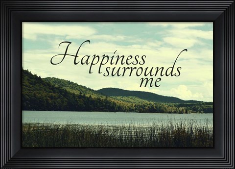 Framed Happiness Print