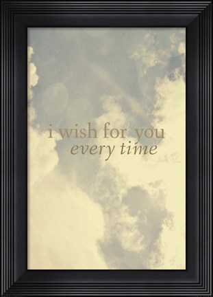 Framed I Wish For You Print