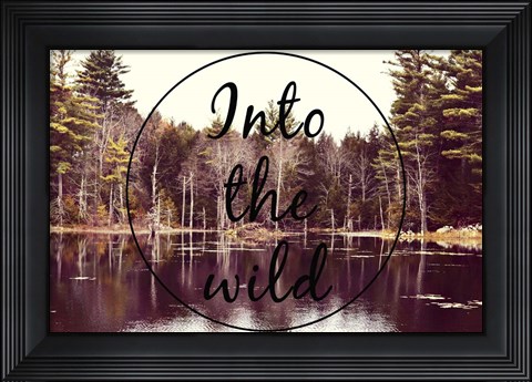 Framed Into The Wild Print