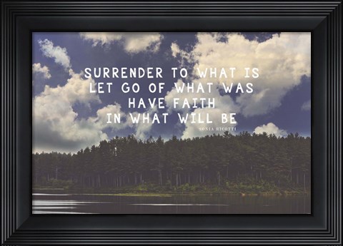 Framed Surrender Print