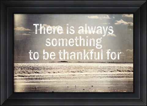 Framed Thankful Print