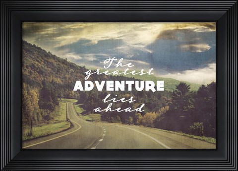 Framed Greatest Adventure Print