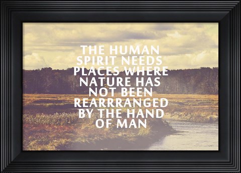 Framed Human Spirit Print