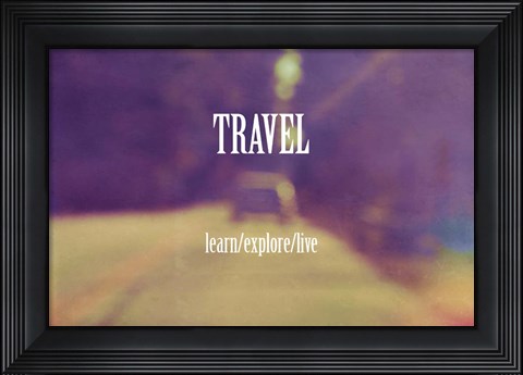 Framed Travel Print