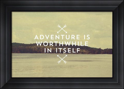 Framed Worthwhile Print