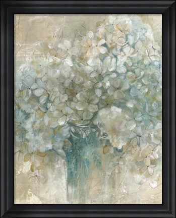 Framed Hydrangeas Print