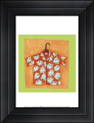 Framed Aloha Chic I Print