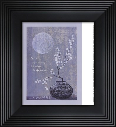 Framed What You See Print