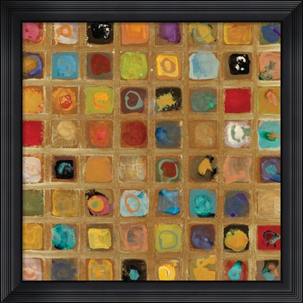 Framed Square Root I Print