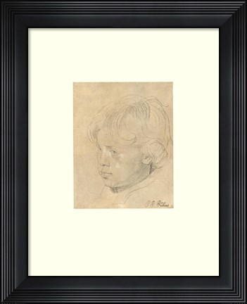 Framed Son Of The Artist Print