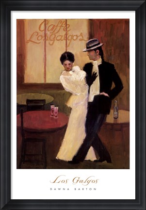 Framed Los Galgos Print