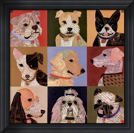 Framed Nine Loves Print