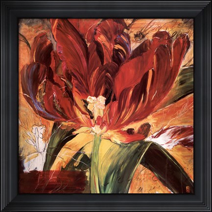 Framed Realms Of Love Print