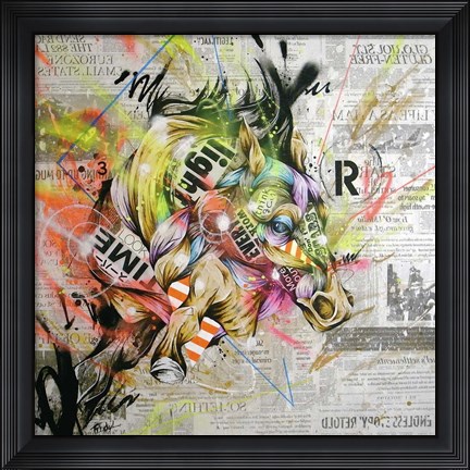 Framed Pulse Print