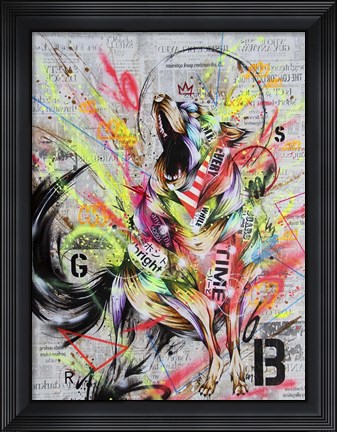 Framed Rebel Print