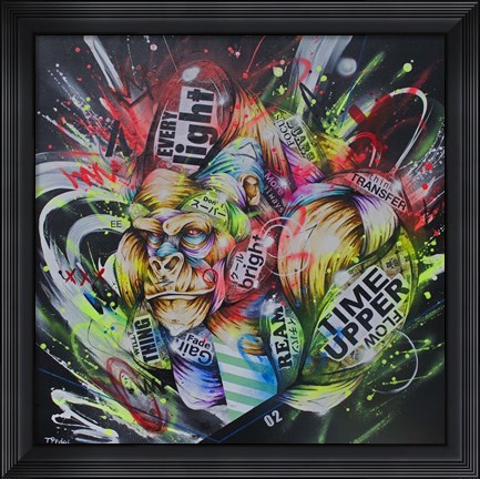 Framed Where The Night Falls Print