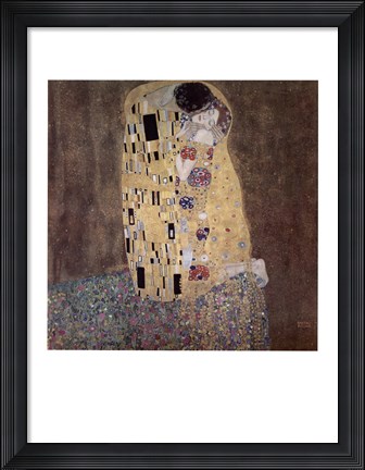 Framed Kiss Print