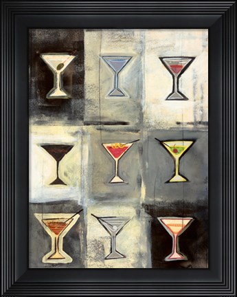 Framed Cosmo Center (Intercont) Print