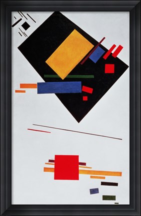 Framed Suprematist Composition, 1915 Print