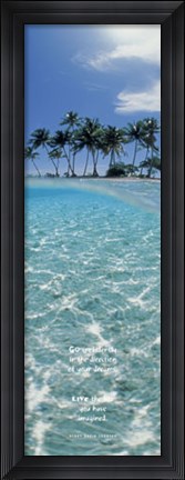 Framed Live the Life Print