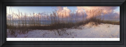 Framed Seaside Symphony Print