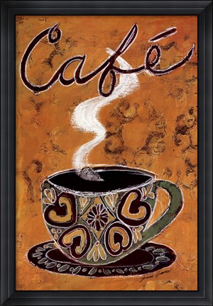 Framed International Cafe Print