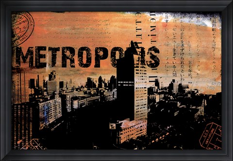 Framed Metropolis Print