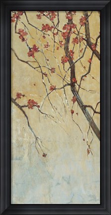 Framed Blossom Panel II Print