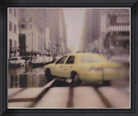 Framed New York, New York Print