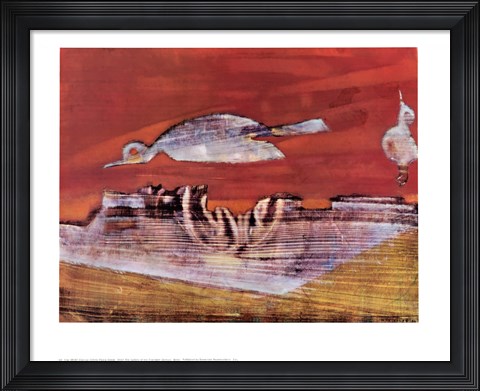 Framed Flying Geese Print