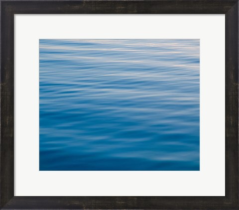 Framed Rippling Water at Sundown Print