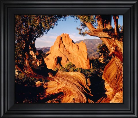 Framed Garden of the Gods, CO Print