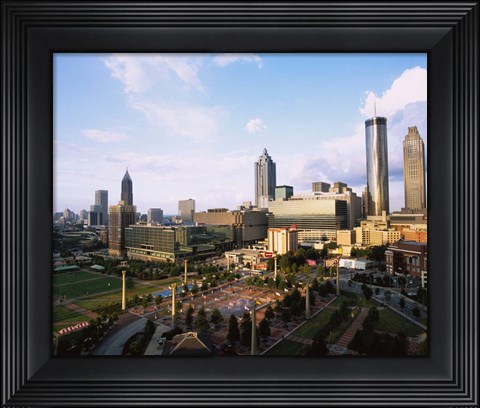 Framed Centennial Olympic Park, Atlanta, Georgia Print