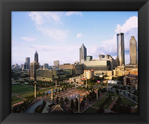 Framed Centennial Olympic Park, Atlanta, Georgia Print