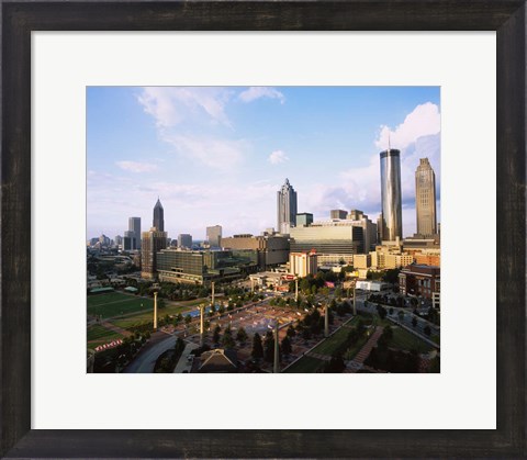 Framed Centennial Olympic Park, Atlanta, Georgia Print