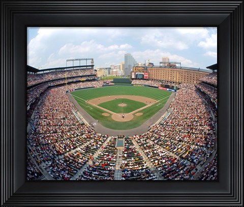 Framed Camden Yards, Baltimore, MD Print