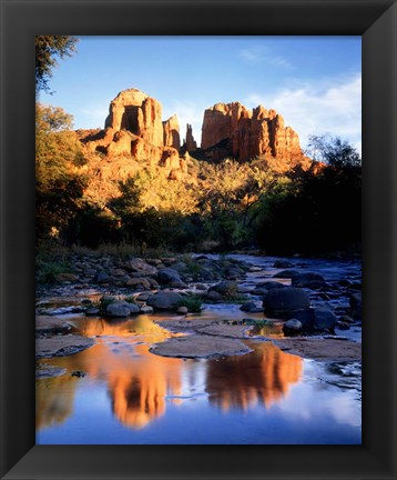 Framed Cathedral Rock, Sedona, AZ Print