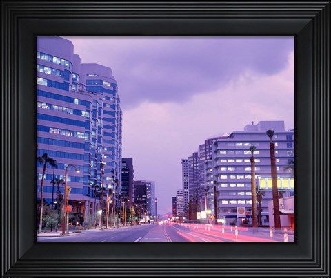 Framed Dust Storm in Phoenix Print