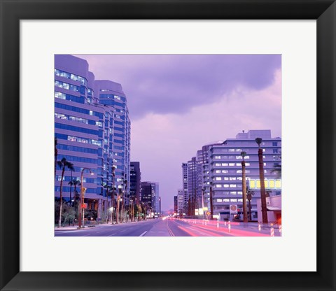 Framed Dust Storm in Phoenix Print