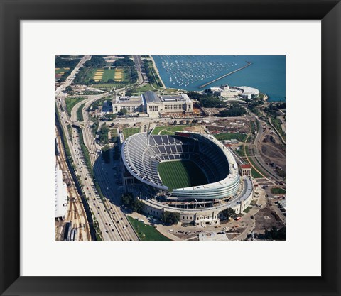 Framed Soldier Field, Chicago Print