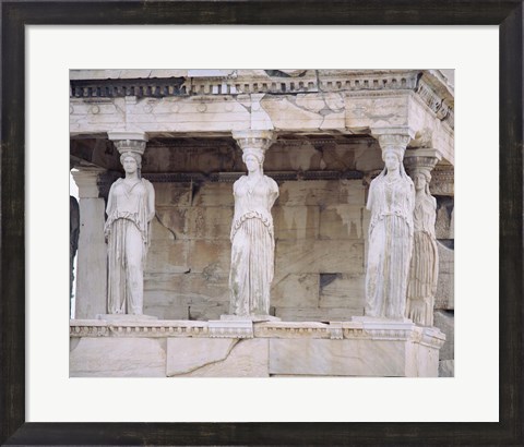 Framed Temple of Athena Nike Erectheum Acropolis, Athens, Greece Print