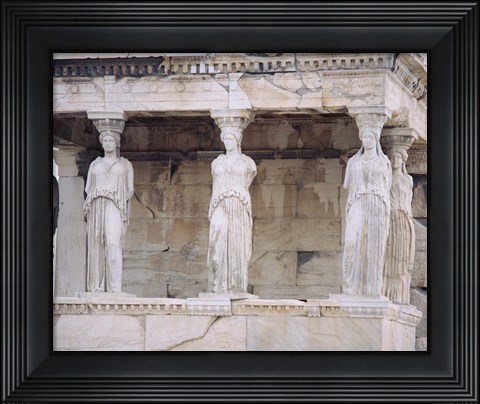 Framed Temple of Athena Nike Erectheum Acropolis, Athens, Greece Print
