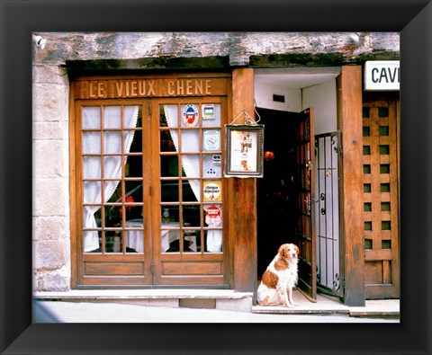 Framed Entrance to Paris, France Print