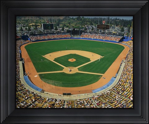 Framed Dodger Stadium Print