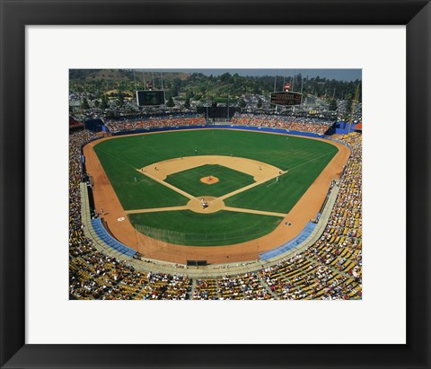 Framed Dodger Stadium Print