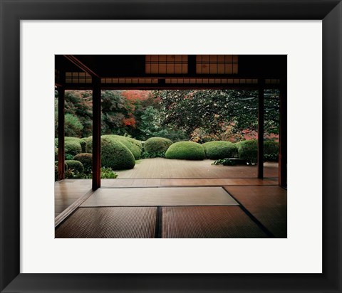 Framed Shisendo, Kyoto Prefecture, Honshu, Japan Print